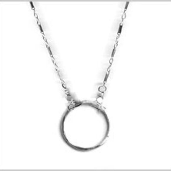 Adina Small Signature Circle Necklace - Picture 1 of 3